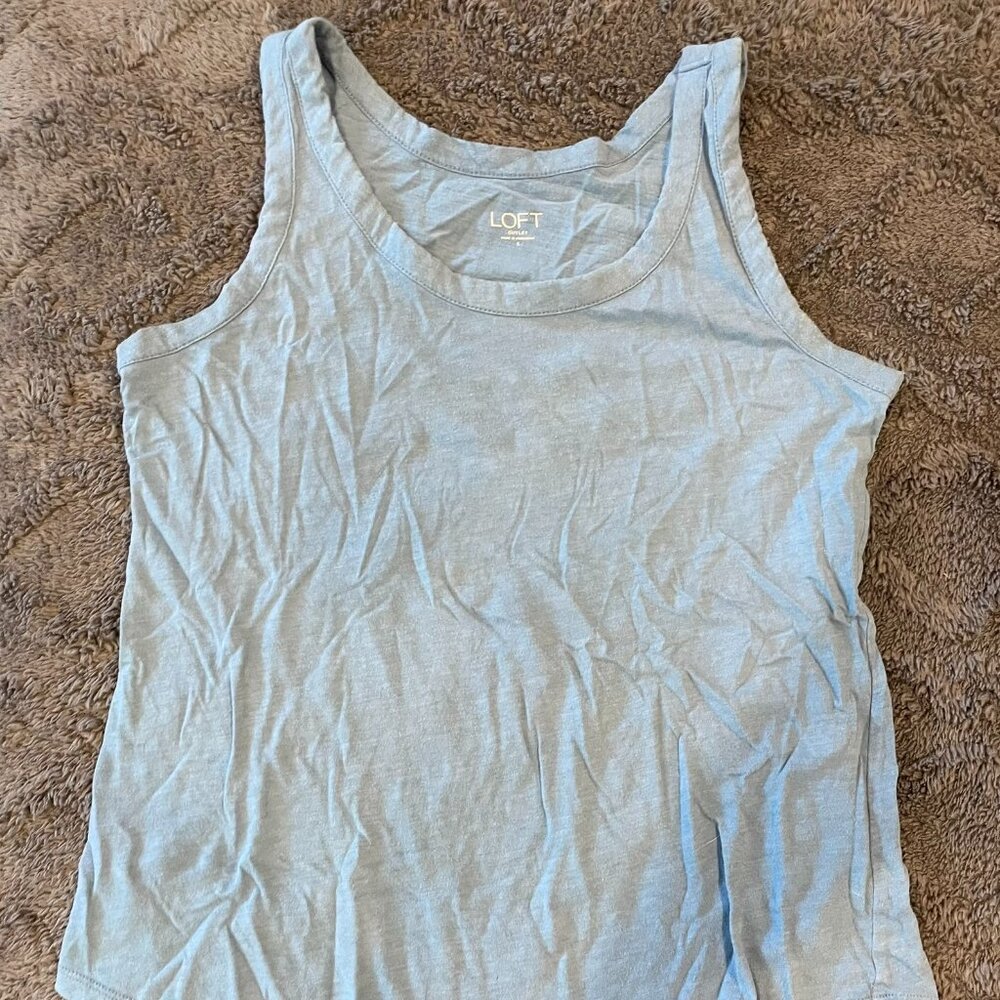 Light blue tank top